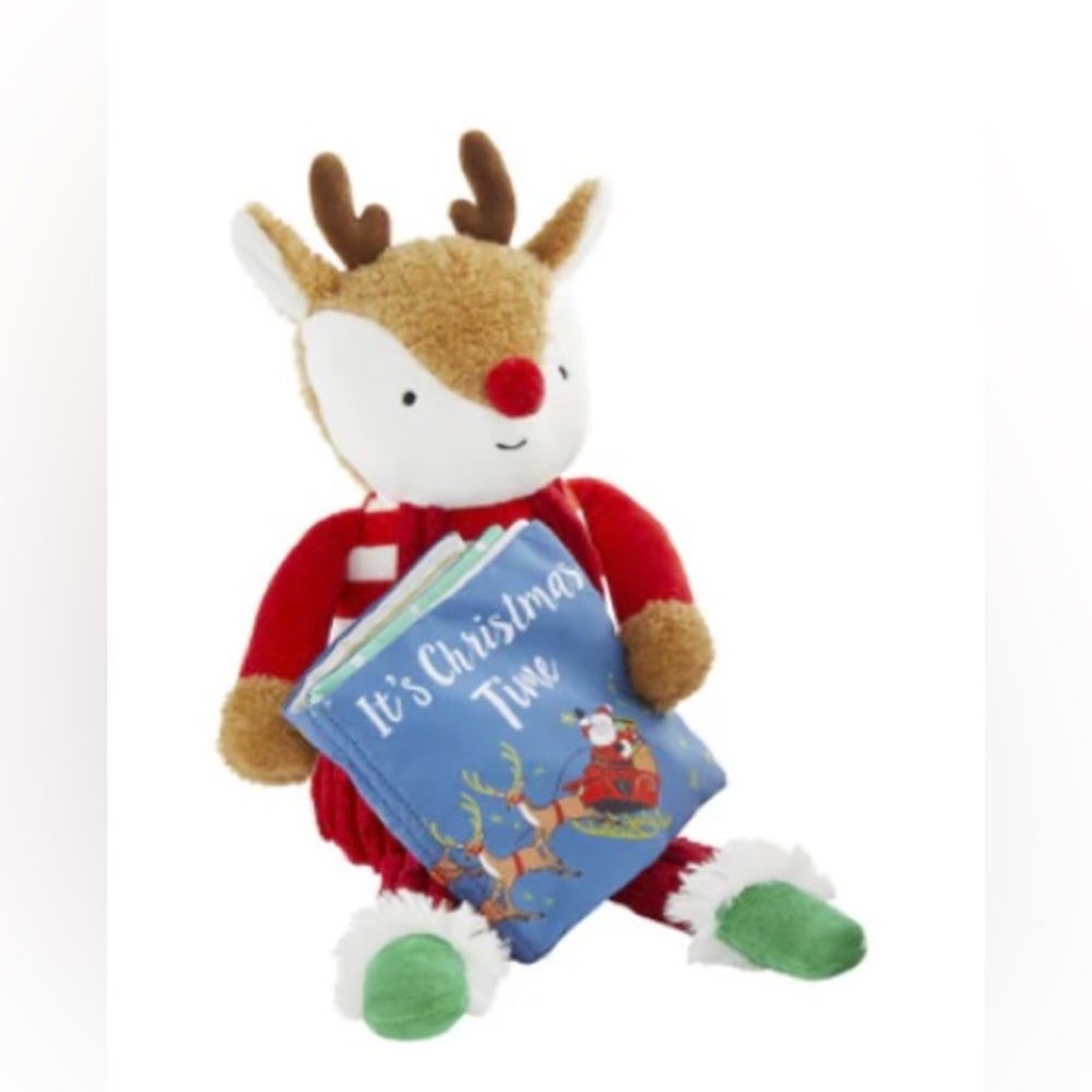 BNWT Mud Pie Reindeer Plush